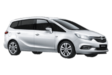 Van Rental Walsall - Vauxhall Zafira 7-Seater - Minibus hire Walsall